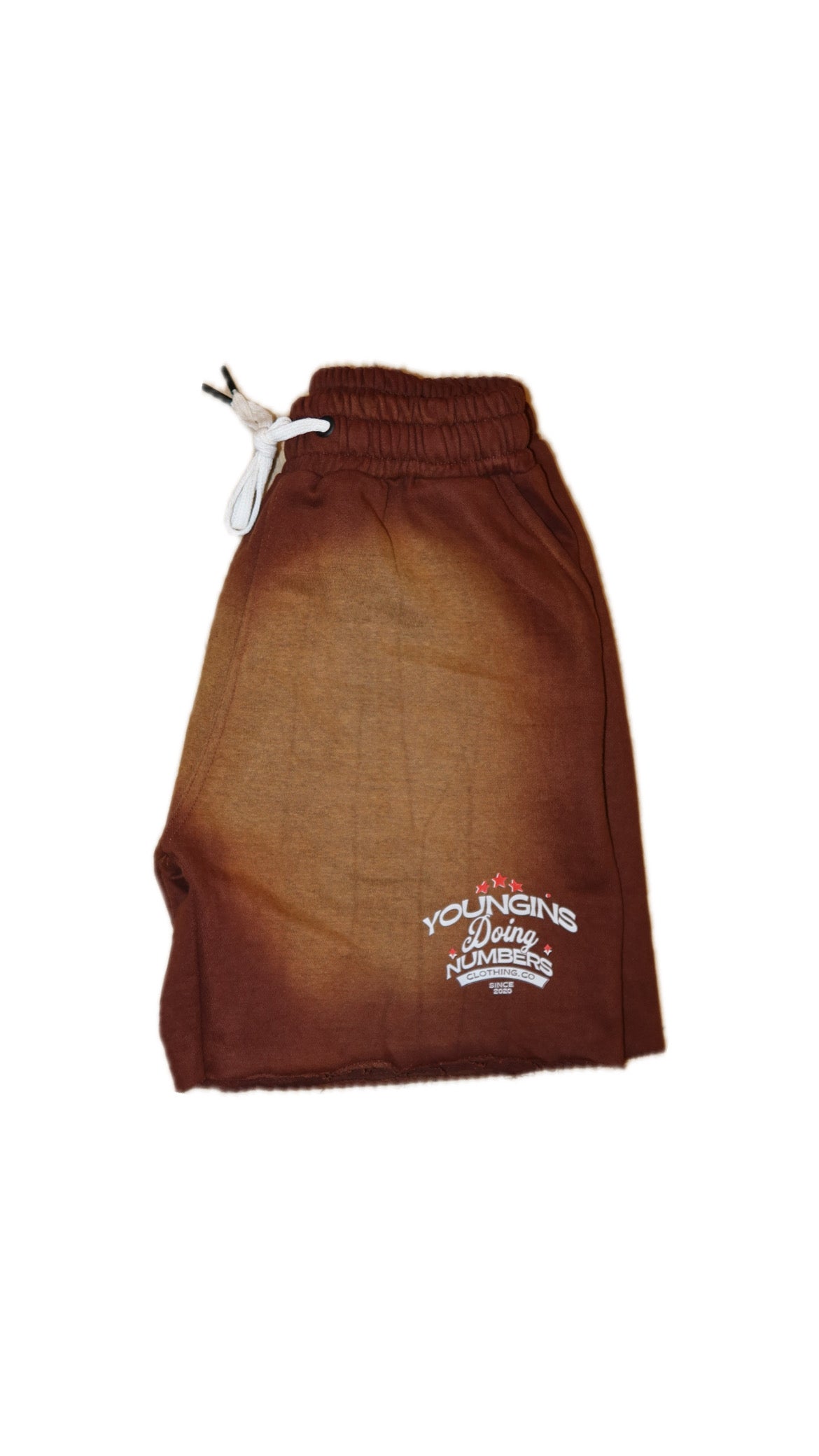 YDN Brown Wash Shorts